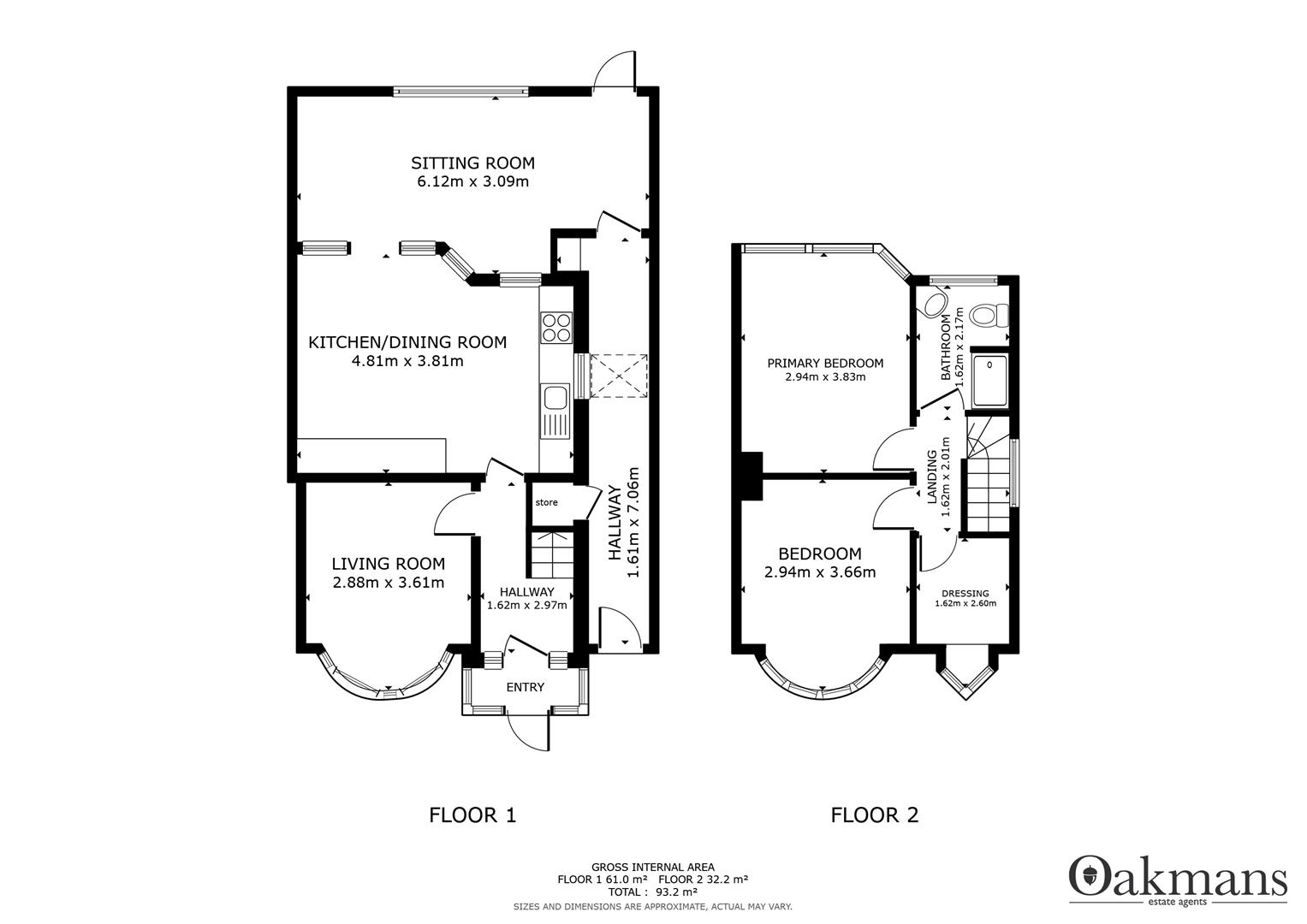 Durley Dean Road, Birmingham Oakmans Oakmans